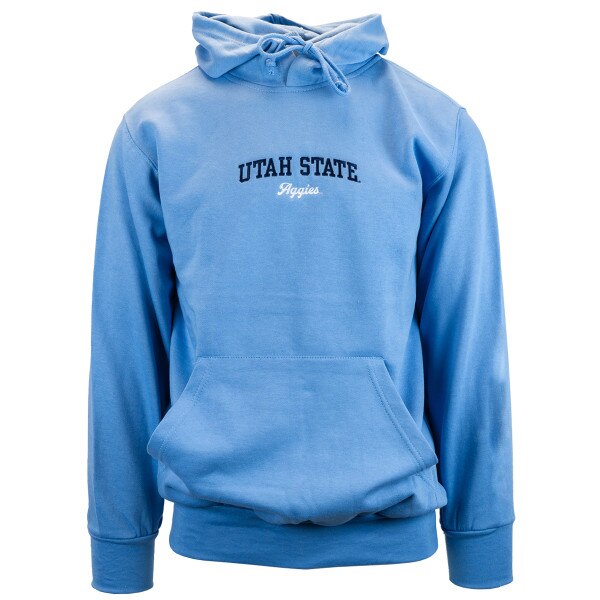 Utah State Aggies Script Hoodie Blue